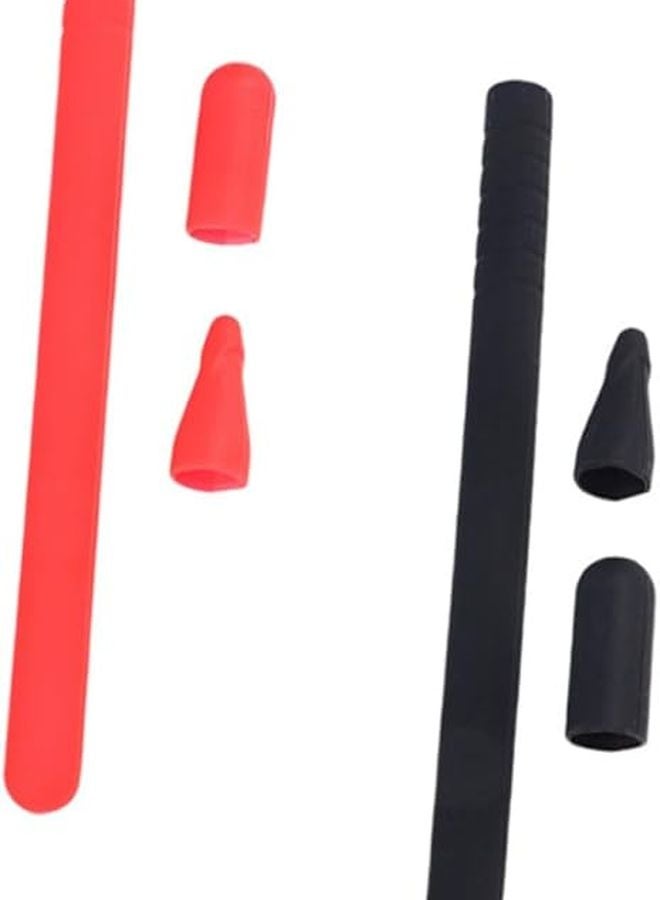 2 Pack Silicone Protective Cover Pen Stylus for Apple Pencil - Image 1